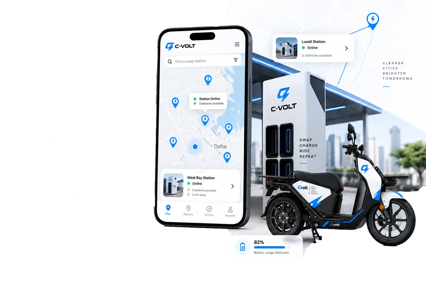 Electric mobility infrastructure concept